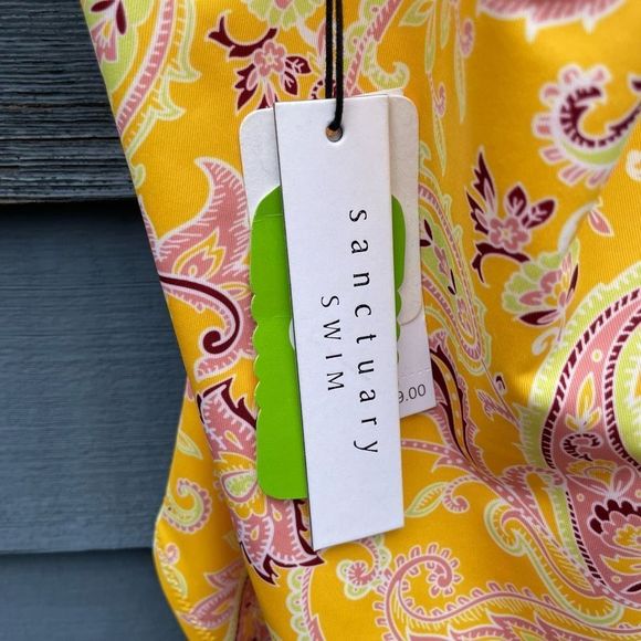 Sanctuary yellow one piece bathing suit size XS NWT - Picture 7 of 12